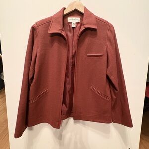 Jones New York Women's Mauve Utility Jacket